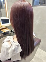 ヴェント(VENTO) ピンクブラウンカラー☆ ブリーチなし/ストレート/艶カラー