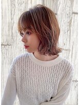 ニスル 町田店(NISURU)&nbsp;似合わせカット/大人ガーリー/ダークアッシュ/着物/町田/町田駅