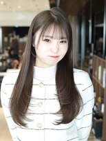 アフロート ギンザ(AFLOAT GINZA)&nbsp;【Nanako。】シースルーバングザクザクレイヤー