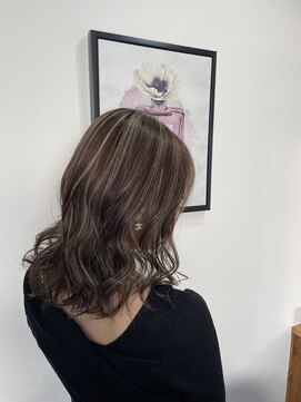 アチェロプラス 幸手店(acero+) ベージュ系ハイライト