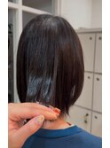 髪質改善ストレート