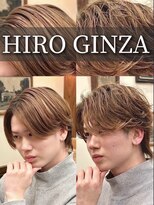 ヒロギンザバーバーショップ 神楽坂店(HIRO GINZA BARBER SHOP)&nbsp;センターパート