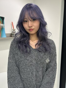 ゼスト ジグ(ZEST ZIGU) アイスラベンダー　レイヤーカット　吉祥寺　AN