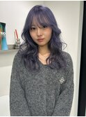 アイスラベンダー レイヤーカット 吉祥寺 AN