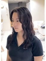 シアン 大須店(CYAN.)&nbsp;前髪もバッチリ！ウェーブパーマ