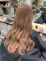 ベレーザ 渋谷(BELEZA)&nbsp;11937ミルクティーベージュ姫カットレイヤー韓国くすみベージュ