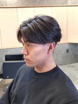 ニアウ 伊勢崎連取店(Niau)&nbsp;刈り上げショートセンターパートニュアンスパーマ