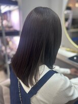 アオ 花咲町(a-o) ツヤ重ミディアムスタイル♪