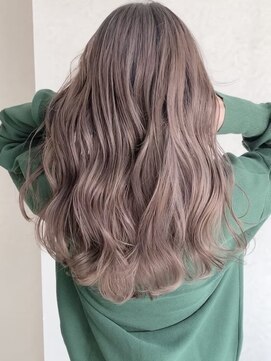 ラグーン(LAGOON) ホワイトミルクティーベージュ/バレイヤージュ/ケアブリーチ