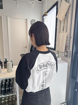 ロカ 表参道(loka) ブラウンカラー/ボブ[表参道/ブリーチ/ハイライト]Mai