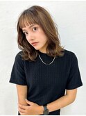 前髪ぱっつん◎ハイライト