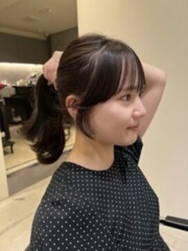 ノーレン 代々木上原(NOREN) 顔まわりカット/小顔カット/骨格補正/後れ毛/フェイスレイヤー