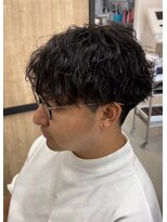 エッジ(EDGE) 大分メンズ刈り上げマッシュツイストスパイラルパーマ