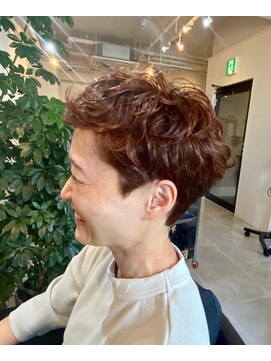 ミケイ(mikei) 低ジアミンカラー × ベリーショート