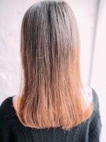 ヘアアンドリラクゼーション シャッセ(Hair&Relaxation SASE) センターわけいまっぽスタイル