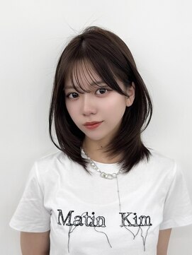 アマトウキョウスマートサロン(AMA TOKYO×Smart Salon) くびれミディ/トレンド韓国ヘア/くびれ巻き/レイヤーカット