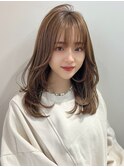 レイヤーカット/顔周り・フェイス/20代/30代/ウルフ/シャギー