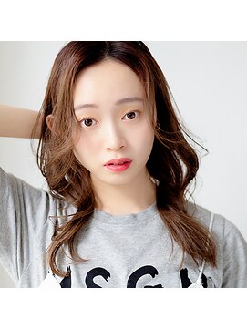 モンド ヘアクリエーション 和田店(monde hair creation) 【monde】ゆるふわヘア×チョコレートブラウン×美髪