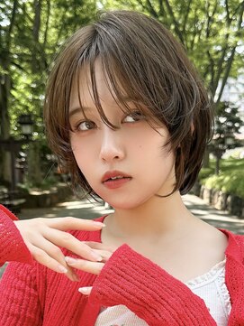 ロンドエニカ 大宮(Lond enika) グランマッシュ/細めハイライト/ショート/白髪ぼかし/前髪/大宮