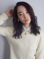 コンティロミー(CONTI ROMMY.)&nbsp;黒髪ロングデジタルパーマ◎ミディアムレイヤー◎20代～50代