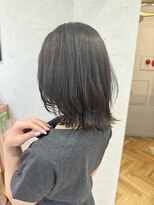 ロンドプランタン 恵比寿(Lond Printemps) 暗めカラー/レイヤーカット/マロンベージュ/くすみベージュ