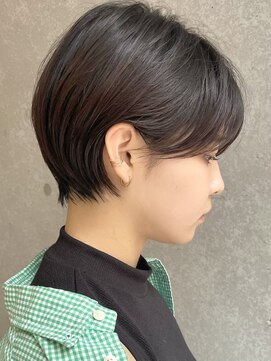 エジョン 三鷹店(Aejon) ハンサムショートボブ顔周りレイヤーボブ小顔ヘア40代50代