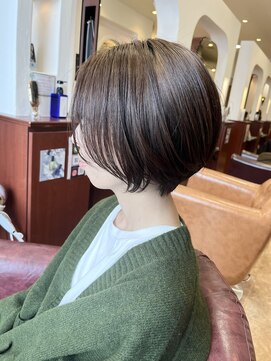 ブランシェ JR勝川駅南口店(BRANCHE) 小顔くびれショート×マロンベージュ【春日井・勝川】