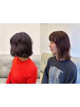 旬なデザイン・カラーにも似合う◎360度どこから見てもオシャレなパーマStyleへ＊