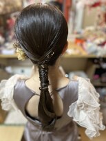 きものレンタルたまちゃん&nbsp;ポニーヘア