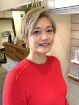 タヒエ(tahie)&nbsp;ハンサムショート×ハイレイヤー…似合わせカット