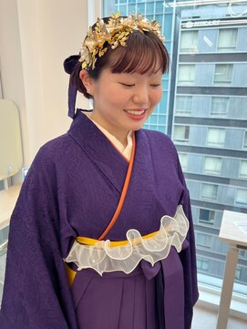 グーフィートーキョー 銀座(Goofy Tokyo) 袴着付け/袴/卒業式着付け/着物/袴着付/袴ヘアセット/袴ヘア