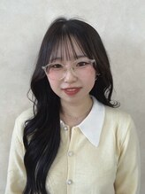【韓国っぽく盛れる艶カラー】韓国ヘア／山崎愛