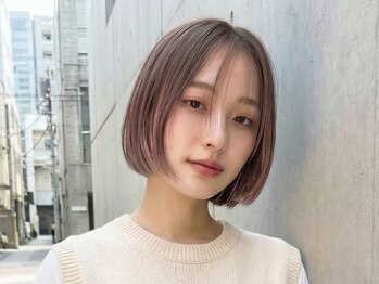 ジュール サウス 新宿南口(Joule South)の写真/顔周りの美しい似合わせ！[ダブルカラー/前髪カット/インナーカラー/レイヤーカット/ボブ/ハイライト］