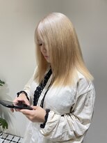 ニール 名古屋 伏見 丸の内(NEELU) 【anzu】艶ホワイトブロンド