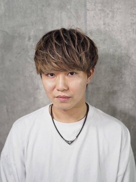 プレミアムバーバー 目黒店(PREMIUM BARBER produce by HIRO GINZA) マッシュ/ハイライト〈理容室〉