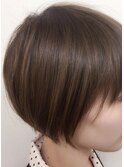 タイトなショートボブ