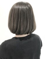 フレイムスヘアデザイン(FRAMES hair design)&nbsp;大人ボブ×グレージュカラー×コスメストレート