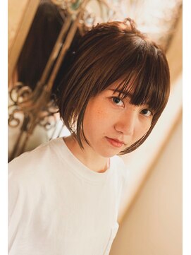 グラニュー(granew) 【ｇｒａｎｅｗ】耳かけでかわいい小顔ミニマムショートボブ