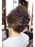 【ダメージレスパーマ×ヘアケア】パーマ＋カット＋電子トリートメント
