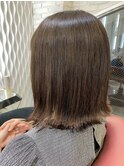 20代30代大人かわいい/外ハネ/ワンレン/平行ボブ/切りっぱなし