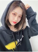 小顔カジュアル韓国風ボブ