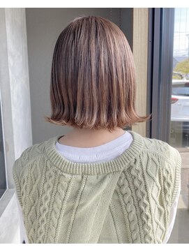 フィオーレ ヘアデザイン(FIORE hair design) ダブルカラー/ミルクティーベージュ