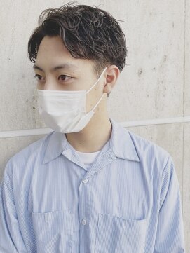 メンズヘアトーキョー(MEN'S HAIR TOKYO) 無造作サイドパート/パーマ/ツーブロック