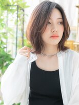 カバー ヘア ブリス 川口東口駅前店(COVER HAIR bliss) 大人かっこいいフェザーパング小顔ウルフボブa川口20代30代40代