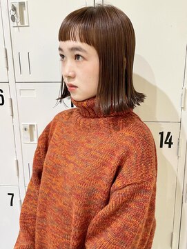 クリアーオブヘアー 栄南店(CLEAR of hair) オン眉ボブ