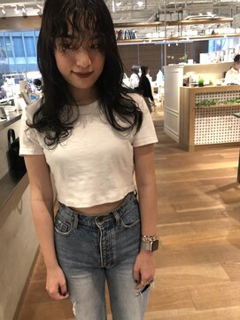 ヘアーエスクールシーユー 枚方T-SITE店(hair S.COEUR×Cu) ヒッピーパーマ