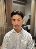 外国人風メンズヘア