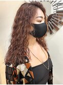 外国人風ふわふわスパイラルパーマ