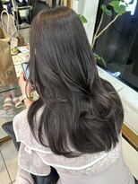 フォルテ 表参道店(FORTE) 韓国マッシュ前髪アンブレラカラー,こなれミディイメチェン