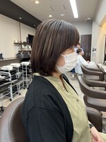 リリ(Liri material care salon by JAPAN) 纏まりのあるボブデザイン